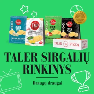 Taler sirgalių traškučių rinkinys Draugų draugai